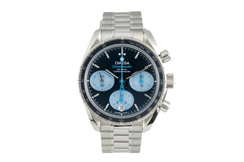 Omega Speedmaster chronograph steel automatic men's watch 324.30.38.50.03.002 [2603875]