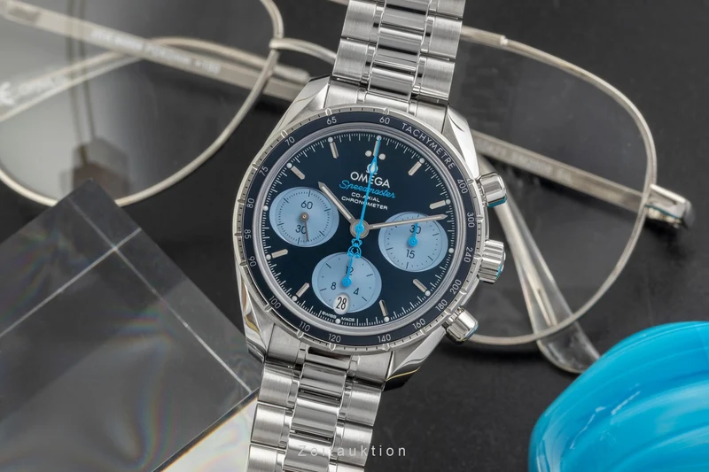 Omega Speedmaster chronograph steel automatic men's watch 324.30.38.50.03.002 [2603875]