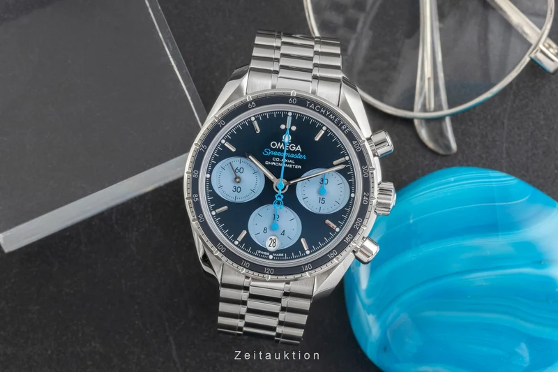 Omega Speedmaster chronograph steel automatic men's watch 324.30.38.50.03.002 [2603875]