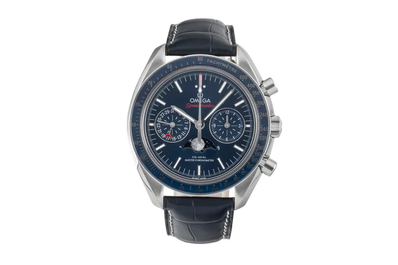 Omega Speedmaster chronograph steel automatic men's watch 304.33.44.52.03.001 LP: 12200EUR [2602910]