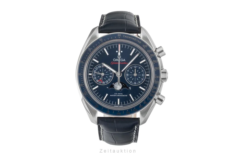 Omega Speedmaster chronograph steel automatic men's watch 304.33.44.52.03.001 LP: 12200EUR [2602910]