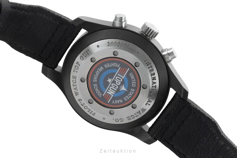 IWC Fliegerchronograph chronograph ceramic / titanium automatic men's watch IW388001 LP: 9900EUR [2601747]