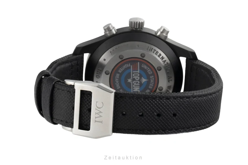 IWC Fliegerchronograph chronograph ceramic / titanium automatic men's watch IW388001 LP: 9900EUR [2601747]