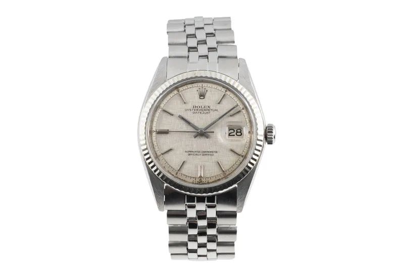 Rolex Datejust steel / white gold automatic men's watch 1603 Vintage [2602662]
