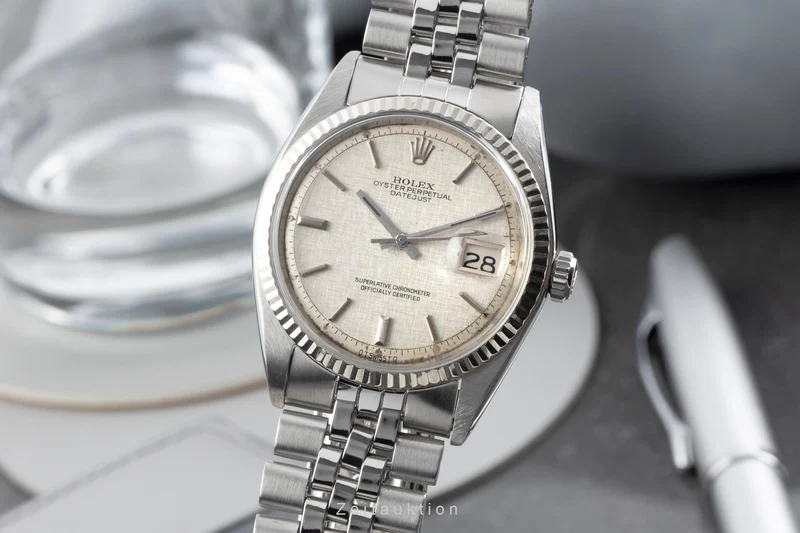 Rolex Datejust steel / white gold automatic men's watch 1603 Vintage [2602662]
