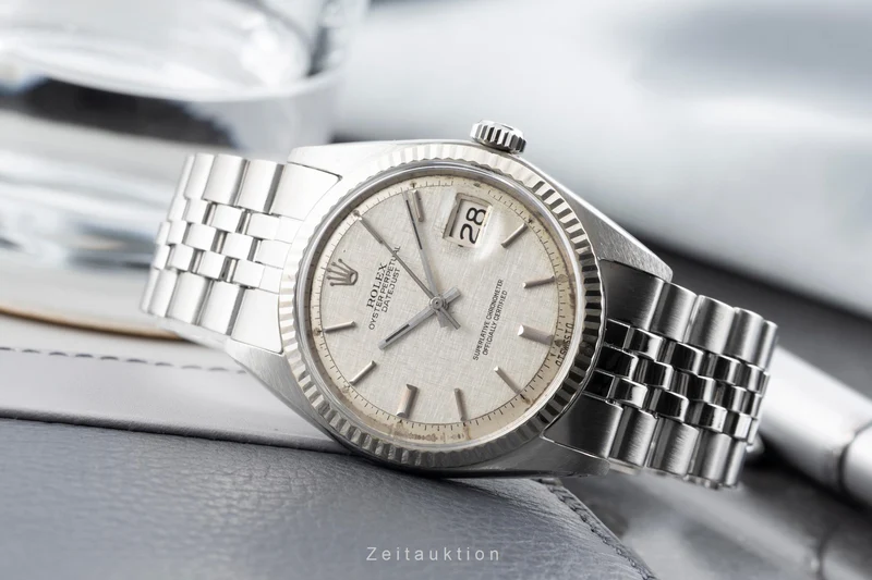 Rolex Datejust steel / white gold automatic men's watch 1603 Vintage [2602662]