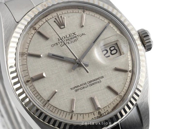 Rolex Datejust steel / white gold automatic men's watch 1603 Vintage [2602662]