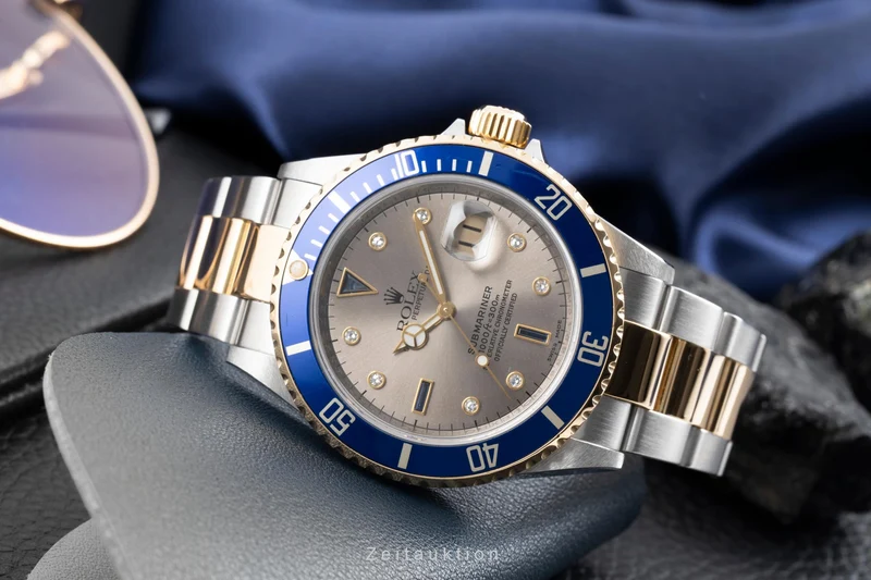 Rolex Submariner steel / gold automatic men's watch 16613 [2603503]