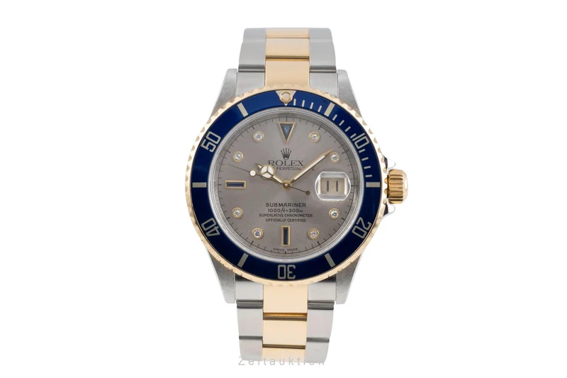 Rolex Submariner steel / gold automatic men's watch 16613 [2603503]