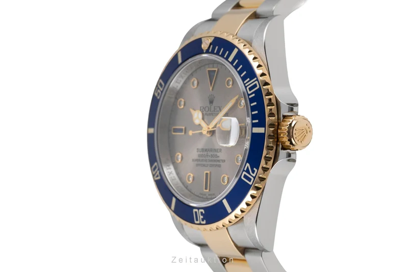 Rolex Submariner steel / gold automatic men's watch 16613 [2603503]