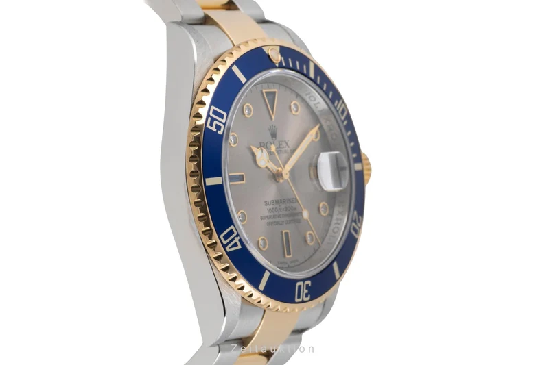 Rolex Submariner steel / gold automatic men's watch 16613 [2603503]