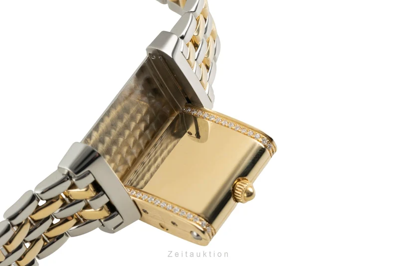 Jaeger LeCoultre Reverso steel / gold quartz women's watch Q2655120, 265.5.08 [2603483]