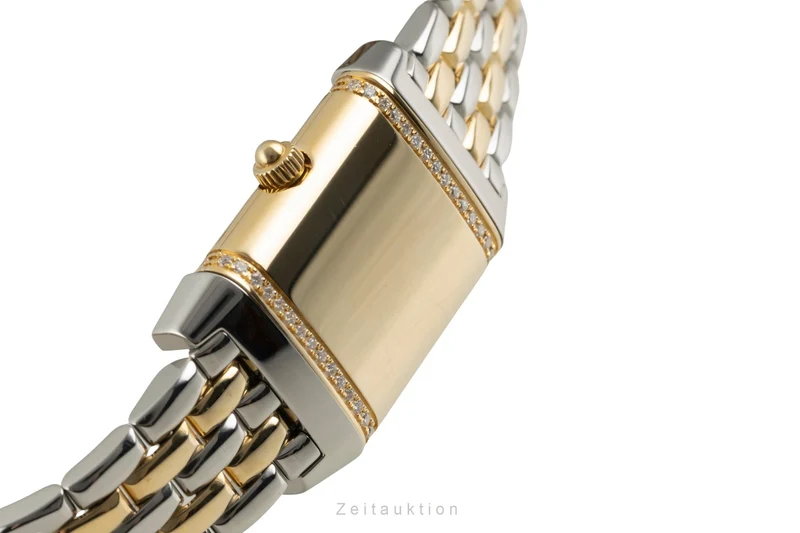 Jaeger LeCoultre Reverso steel / gold quartz women's watch Q2655120, 265.5.08 [2603483]