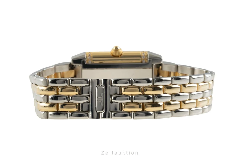 Jaeger LeCoultre Reverso steel / gold quartz women's watch Q2655120, 265.5.08 [2603483]