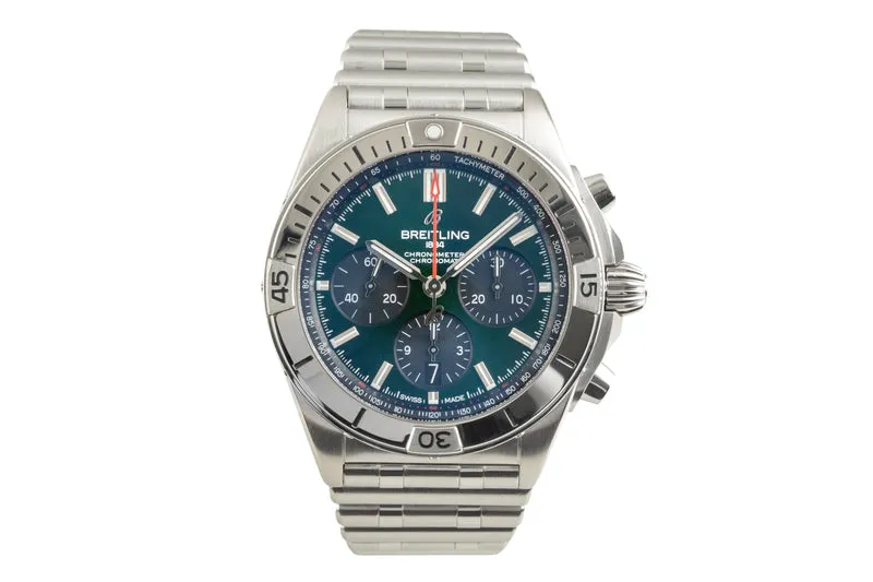 Breitling Chronomat chronograph steel automatic men's watch AB01343A1L1A1 [2602280]