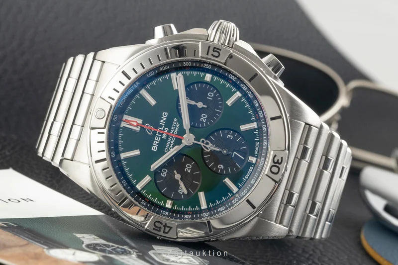 Breitling Chronomat chronograph steel automatic men's watch AB01343A1L1A1 [2602280]