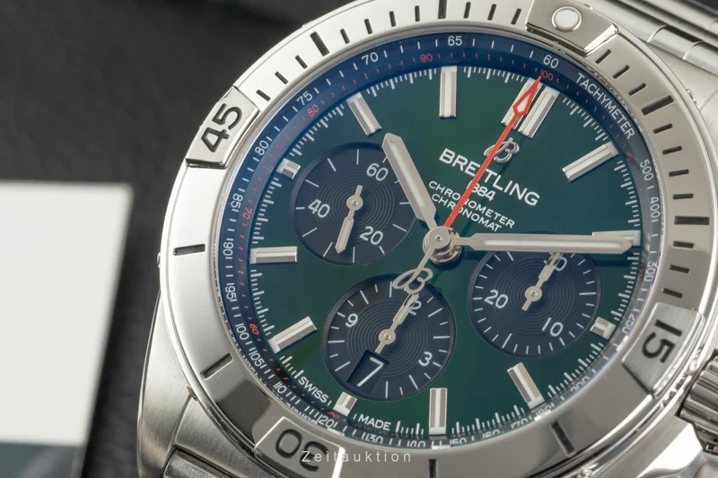 Breitling Chronomat chronograph steel automatic men's watch AB01343A1L1A1 [2602280]