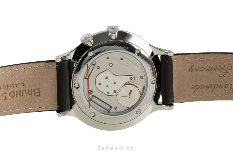 Bruno Söhnle Glashütte Brunello GMT steel quartz men's watch 17-13239-321 [2604141]