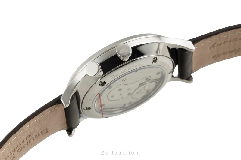 Bruno Söhnle Glashütte Brunello GMT steel quartz men's watch 17-13239-321 [2604141]