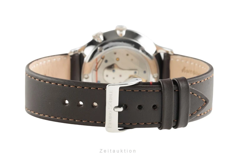 Bruno Söhnle Glashütte Brunello GMT steel quartz men's watch 17-13239-321 [2604141]