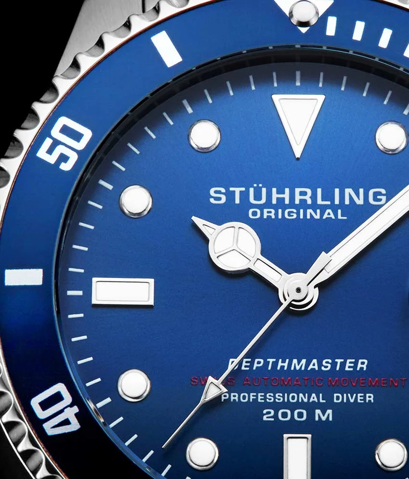 Stührling Swiss Automatic Depthmaster 883L 42mm Diver