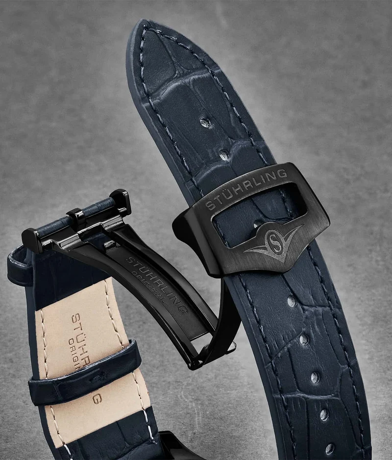 Stührling Devilray Tourbillon 407AL Hand-wind 44mm