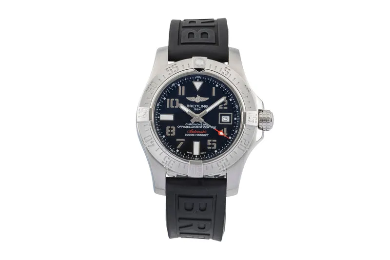 Breitling Super Avenger II steel automatic men's watch A17331 [2602971]