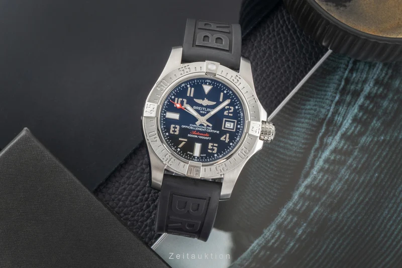 Breitling Super Avenger II steel automatic men's watch A17331 [2602971]