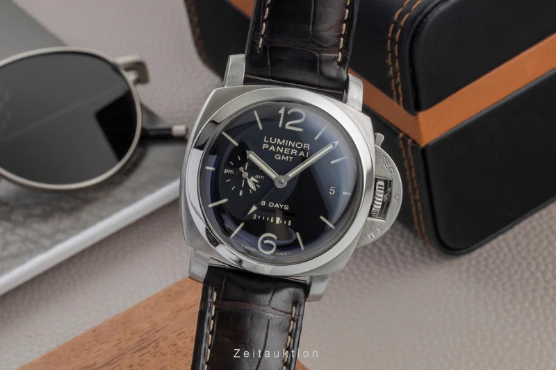 Panerai Luminor GMT steel manual winding men's watch PAM00233 [2603844]