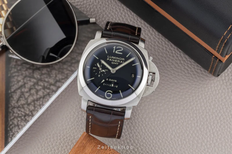 Panerai Luminor GMT steel manual winding men's watch PAM00233 [2603844]