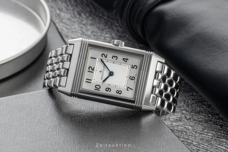 Jaeger LeCoultre Reverso steel quartz women's watch Q2518140, 222.8.47 [2603462]