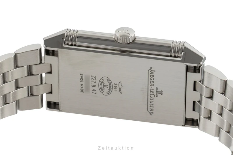 Jaeger LeCoultre Reverso steel quartz women's watch Q2518140, 222.8.47 [2603462]