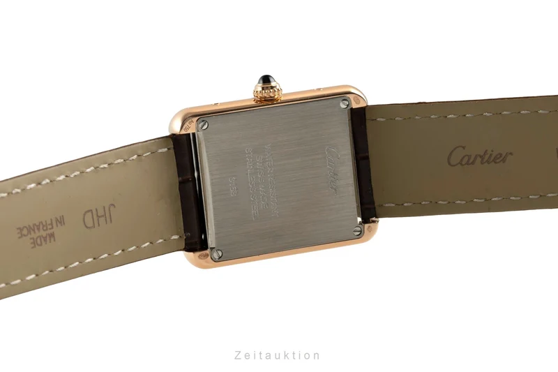 Cartier Tank 18 ct red gold quartz women's watch W5200024 LP: 5950EUR [2603975]