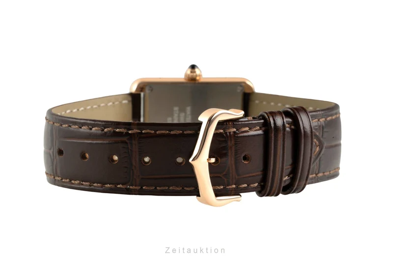 Cartier Tank 18 ct red gold quartz women's watch W5200024 LP: 5950EUR [2603975]