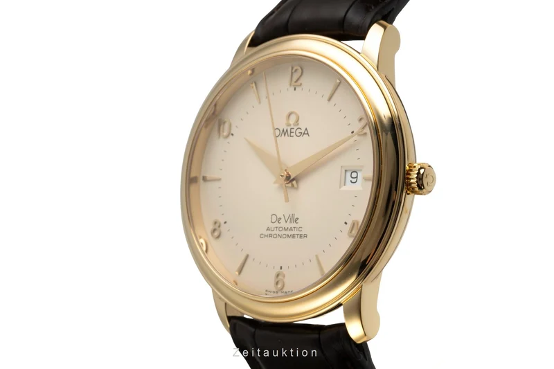 Omega De Ville 18 ct gold automatic men's watch 4612.30.02 [2603223]