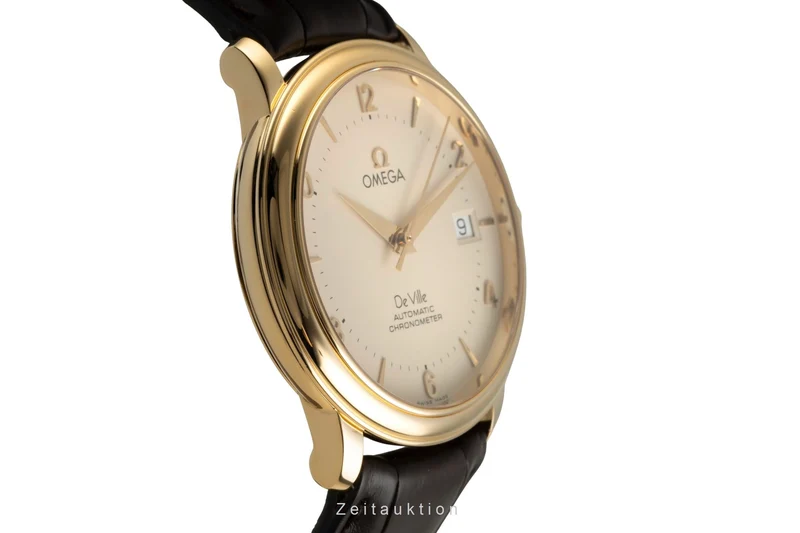 Omega De Ville 18 ct gold automatic men's watch 4612.30.02 [2603223]