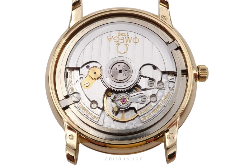 Omega De Ville 18 ct gold automatic men's watch 4612.30.02 [2603223]