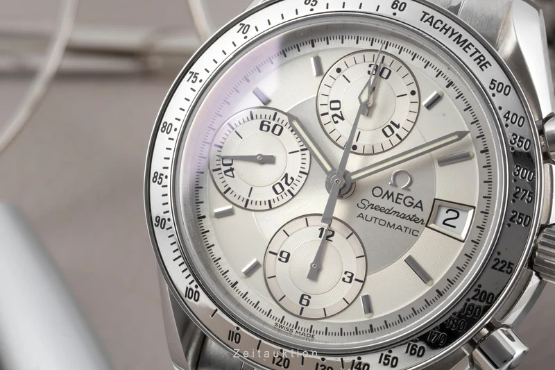Omega Speedmaster Date chronograph steel automatic men's watch 3513.30.00 LP: 6100EUR [2603014]
