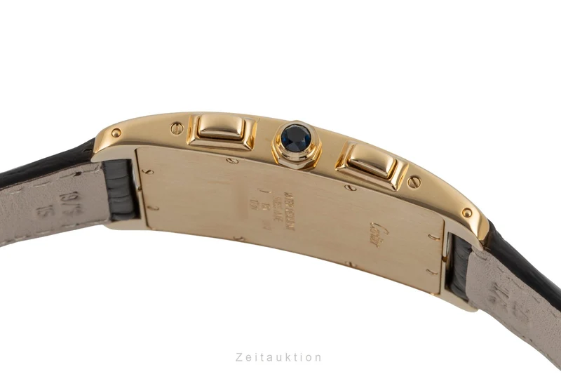 Cartier Tank Américaine chronograph 18 ct gold quartz men's watch W2601156 [2603835]