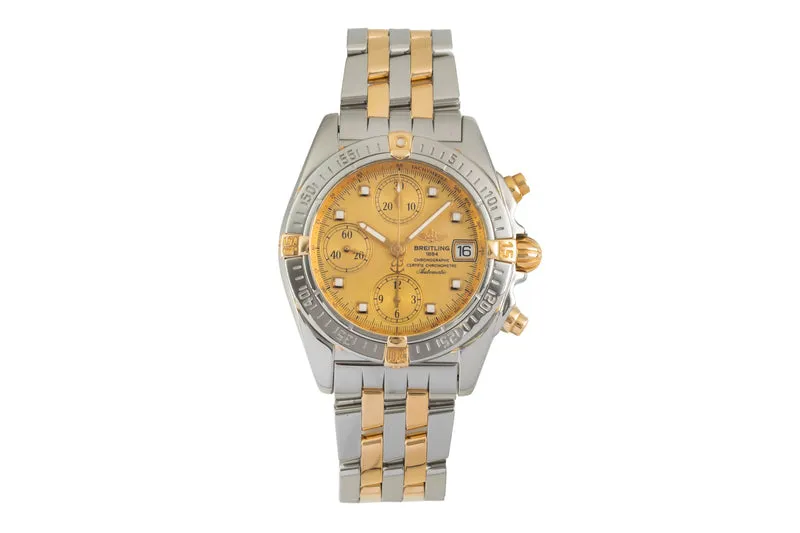 Breitling Cockpit chronograph steel / gold automatic men's watch B13358 [2603301]