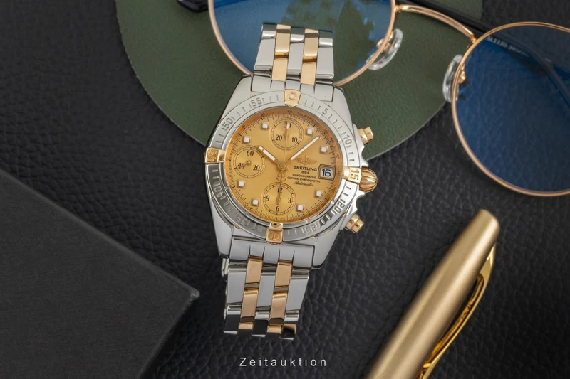 Breitling Cockpit chronograph steel / gold automatic men's watch B13358 [2603301]
