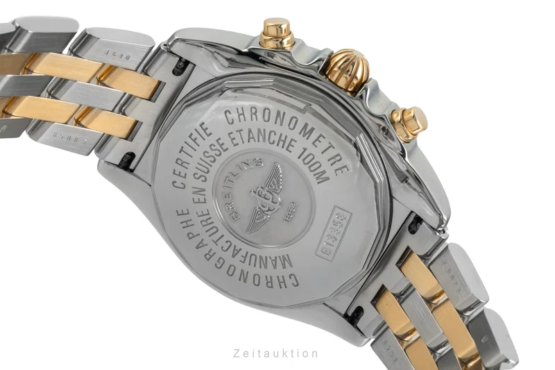 Breitling Cockpit chronograph steel / gold automatic men's watch B13358 [2603301]