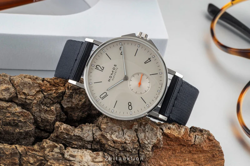 Nomos Ahoi steel automatic men's watch 550 LP: 3380EUR [2603859]