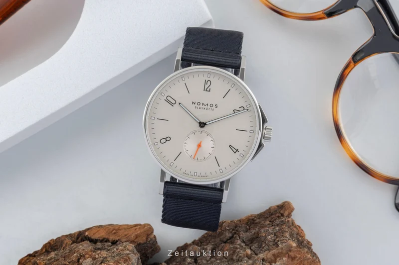 Nomos Ahoi steel automatic men's watch 550 LP: 3380EUR [2603859]