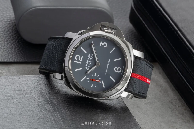 Panerai Luminor steel manual winding men's watch PAM01653 LP: 6700EUR [2604018]