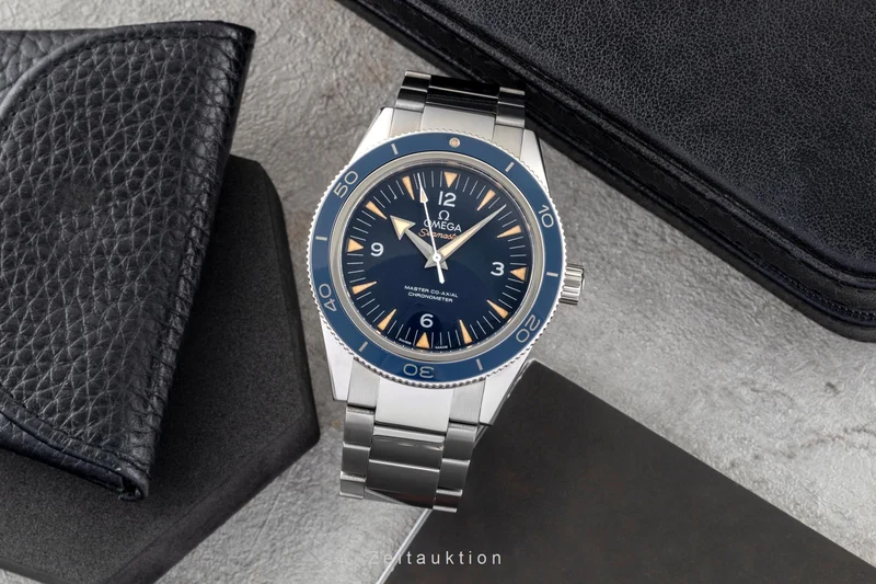Omega Seamaster titanium automatic men's watch 233.90.41.21.03.001 LP: 7700EUR [2603892]