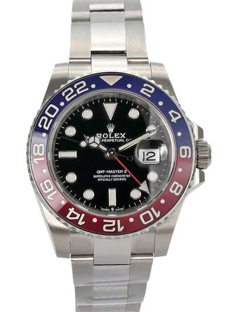 Rolex GMT-Master II Edelstahl 126710BLRO Oyster-Band
