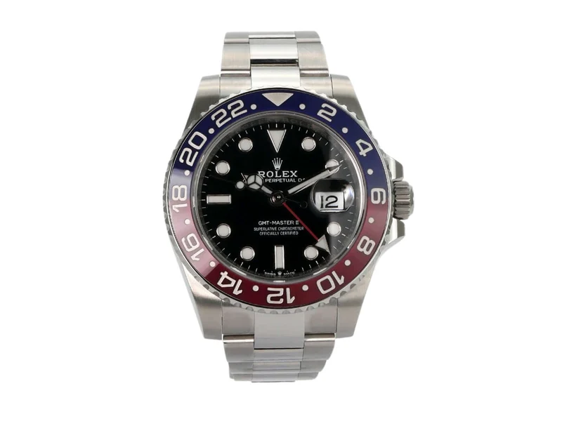 Rolex GMT-Master II Edelstahl 126710BLRO Oyster-Band