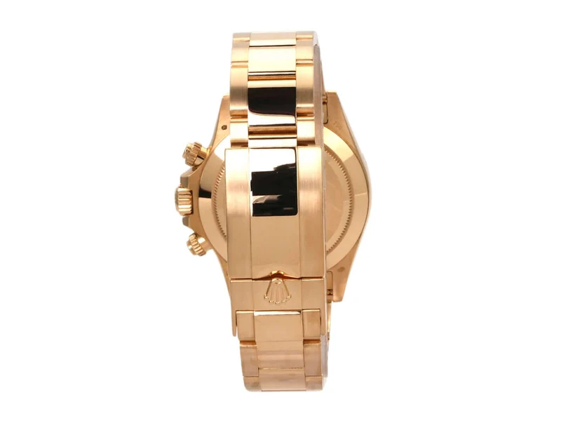 Rolex Cosmograph Daytona Gelbgold 116508 Schwarz Champagner