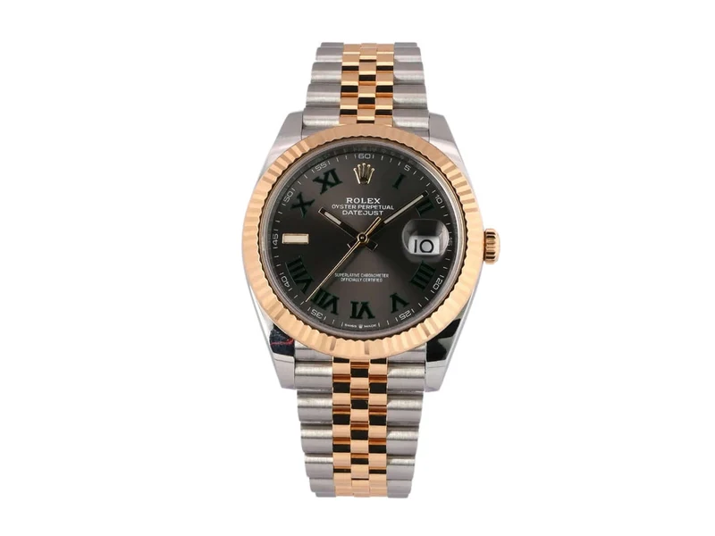 Rolex Datejust 41 Edelstahl Gelbgold 126333 Slate Jubile-Band